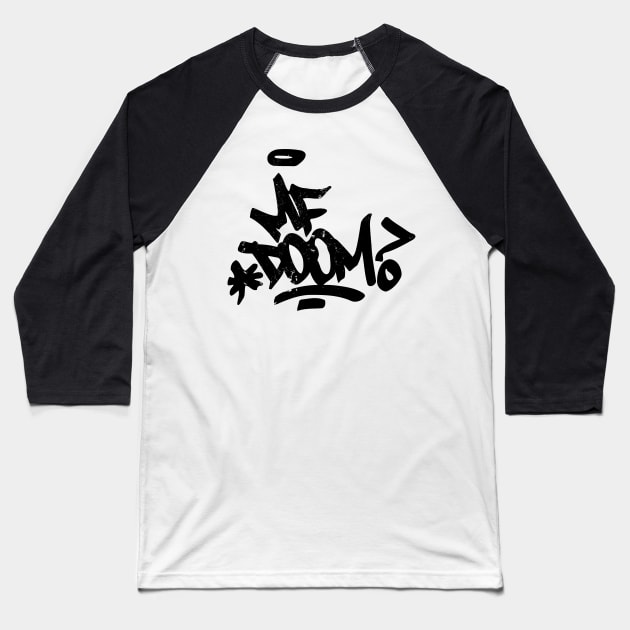 vintage mf doom Baseball T-Shirt by go212